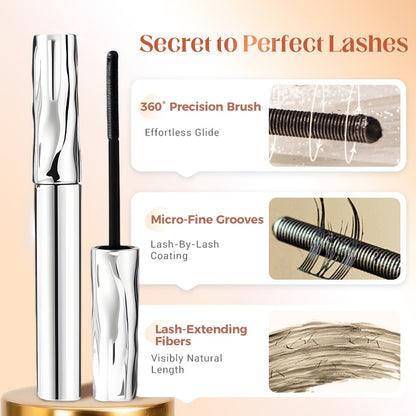 ✨LAST DAY BUY 1 GET 1 FREE!!✨Ultimate Waterproof & Sweatproof Lengthening & Curling Mascara👁️