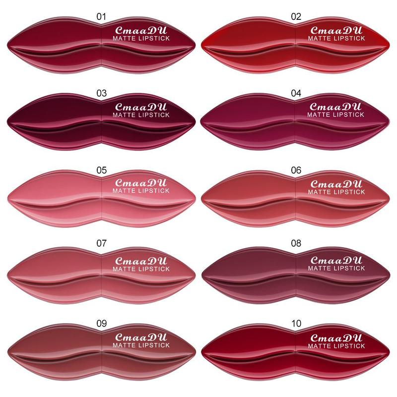 💄LAST DAY SALE -EACH ONLY ￡2.39!!💝Lip-shaped Long Lasting Waterproof Lipstick