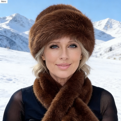 🎅CHRISTMAS SALE 70% OFF!🔥Fluffy Fur Bucket Hat Warm Winter Hat + Free Matching Scarf (Only 29 Left)⏰