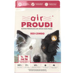 Air Proudi Premium Air Dried Dog Food Red Combo
