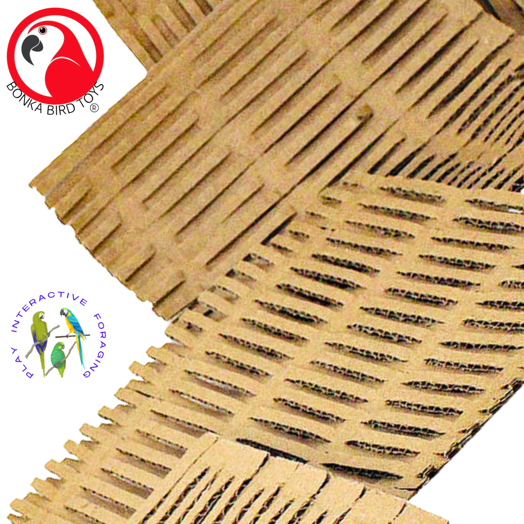 3455 Pk5 6X6 Inch Cardboard Shred Mat