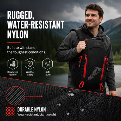 🌧️Foldable Waterproof Camping Backpack – Lightweight Portable Outdoor Travel Rucksack⛺