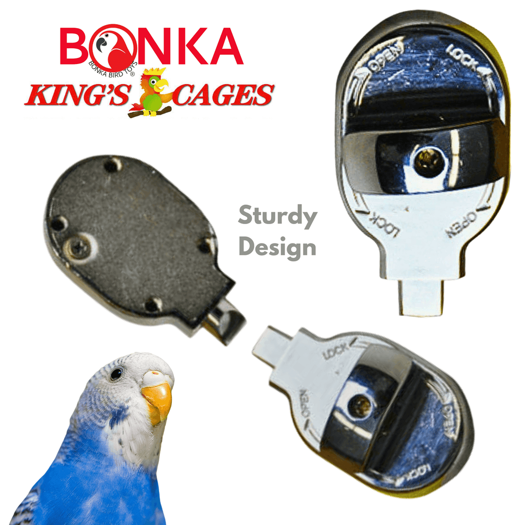 1334 Lock 6 Round Feeder Door Lock