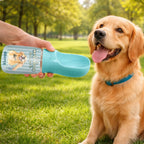 Bottle Belongs To Us - Personalized Pet Water Bottle With Drinking Feeder