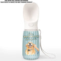 Bottle Belongs To Us - Personalized Pet Water Bottle With Drinking Feeder
