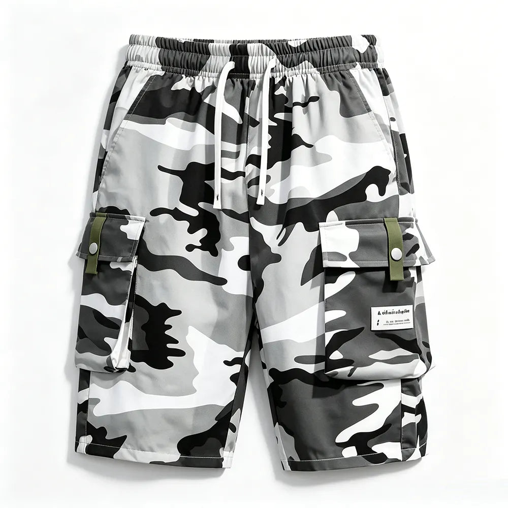 ❀12 Pack for $29⚡- Men's Camouflage Cargo Shorts