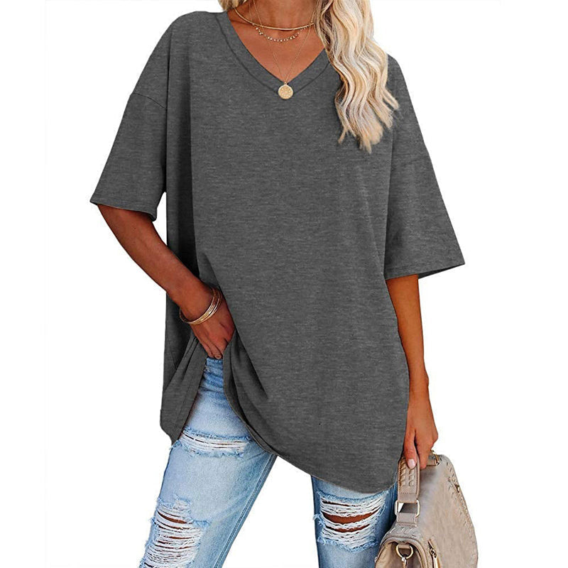 🌷2025 Limited Sale 50% Off🌷Ladies V-Neck T-Shirt