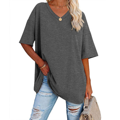🌷2025 Limited Sale 50% Off🌷Ladies V-Neck T-Shirt