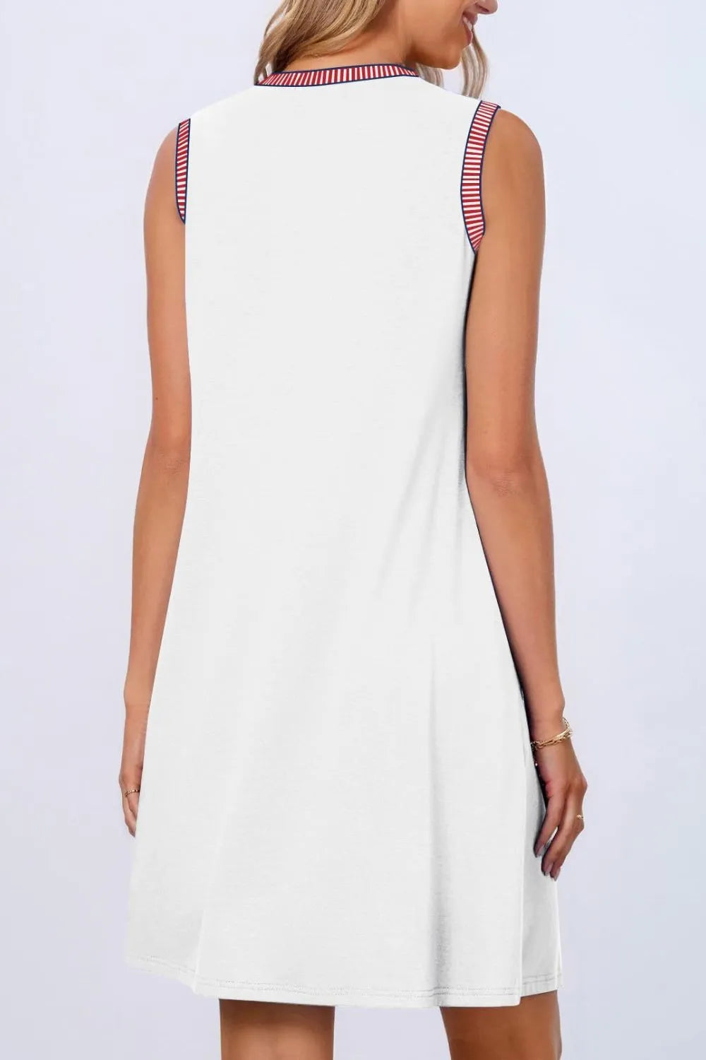 🎉Last Day Promotion 50% OFF💃Women's Casual Sleeveless Crew Neck Midi Dress