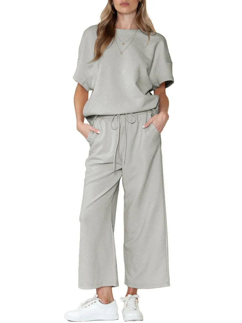🌷Summer Hot Sale 50% OFF🍃Women's Summer 2 Piece Lounge Outfits✨