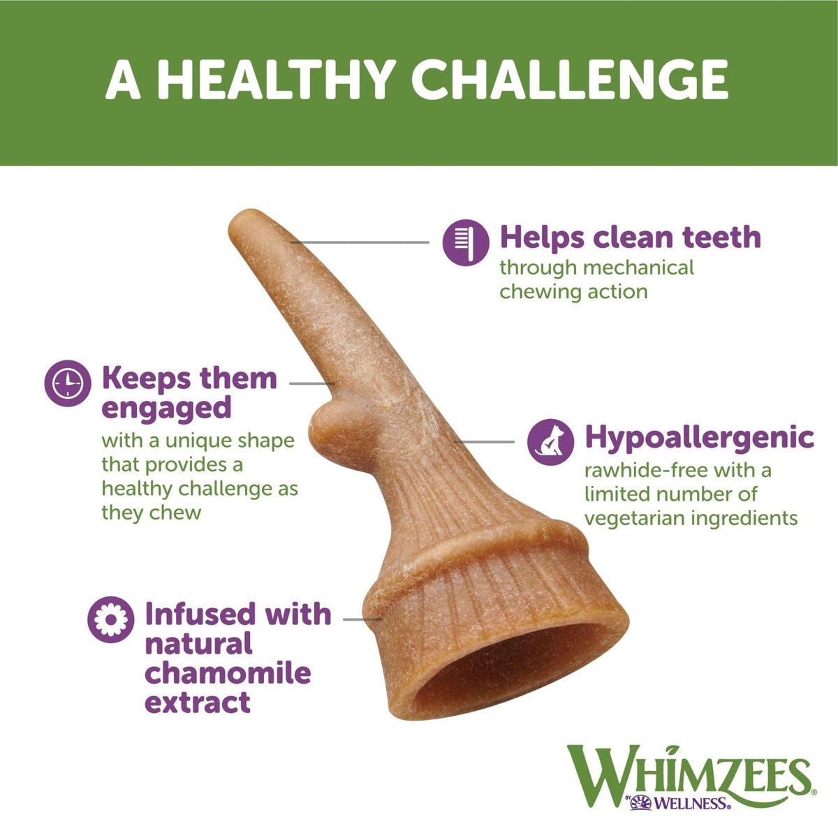 Whimzees Dental Dog Treats Occupy Antlers