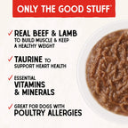 Stella & Chewy's - Stella's Shredrs For Dogs - Beef & Lamb Recipe in Broth