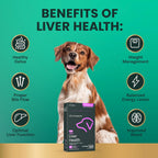 VetriScience - SAMe Liver Health (Vetri SAMe 225) for Dogs (30 Enteric-Coated Tablets)