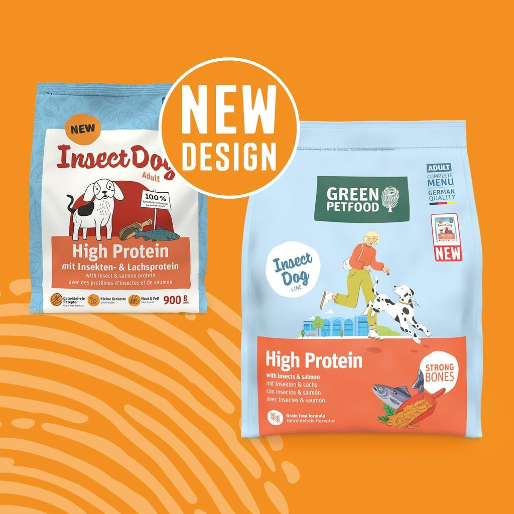 Green Petfood - InsectDog High Protein Dry Food with Insects & Salmon