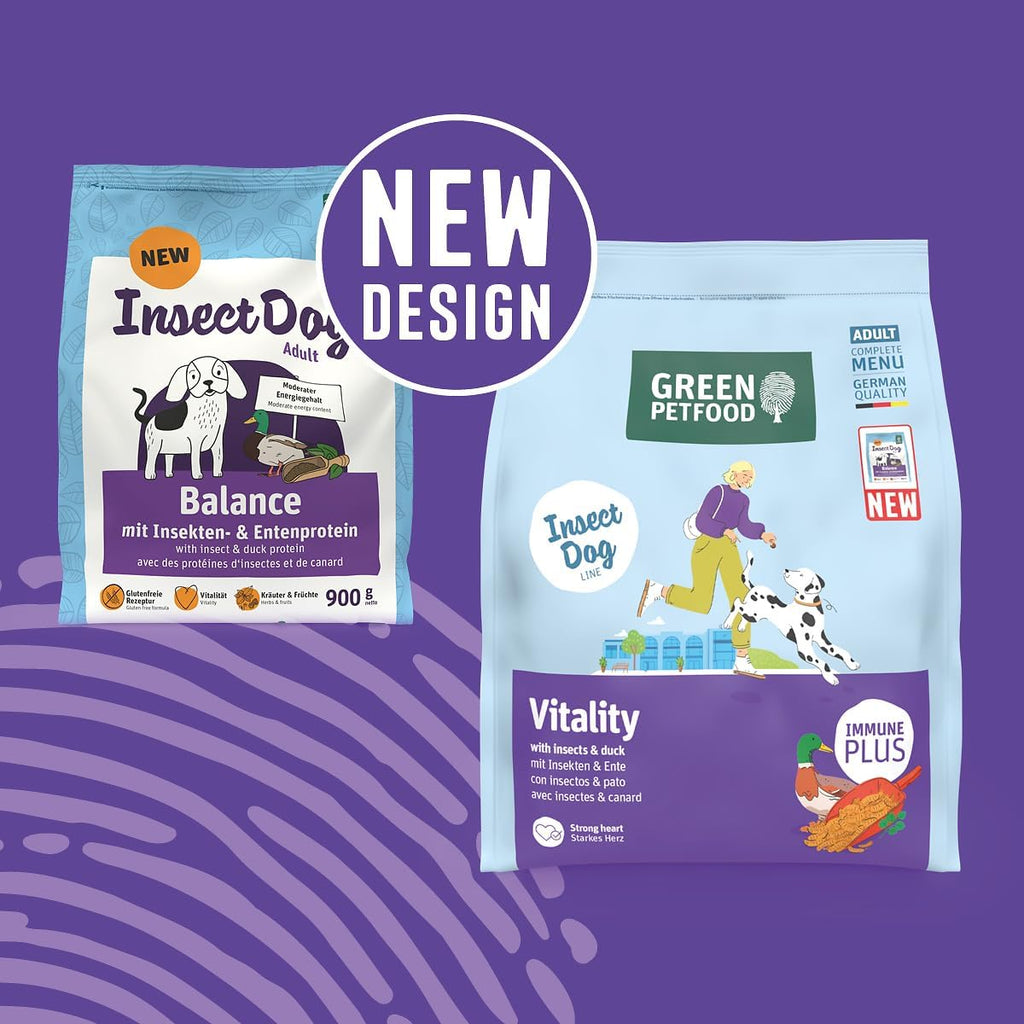 Green Petfood - InsectDog Vitality Dry Food with Insects & Duck