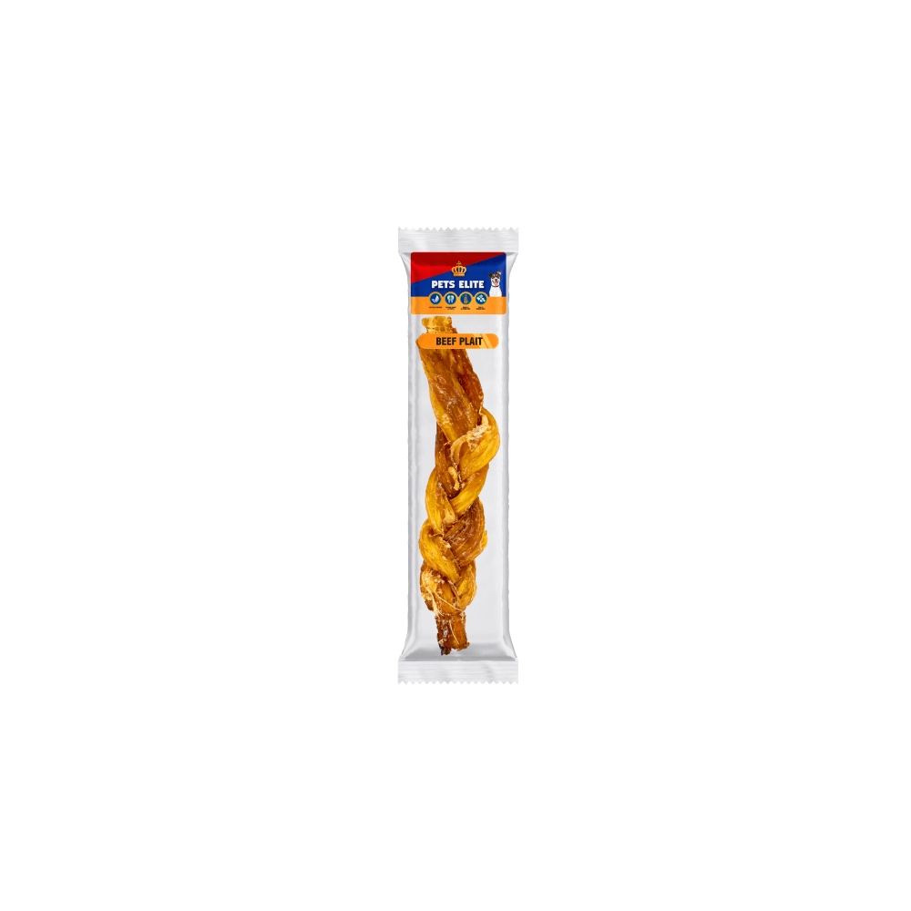 Pets Elite Beef Plait