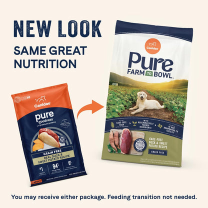 Canidae PURE Grain Free Dry Dog Food - Duck & Sweet Potato