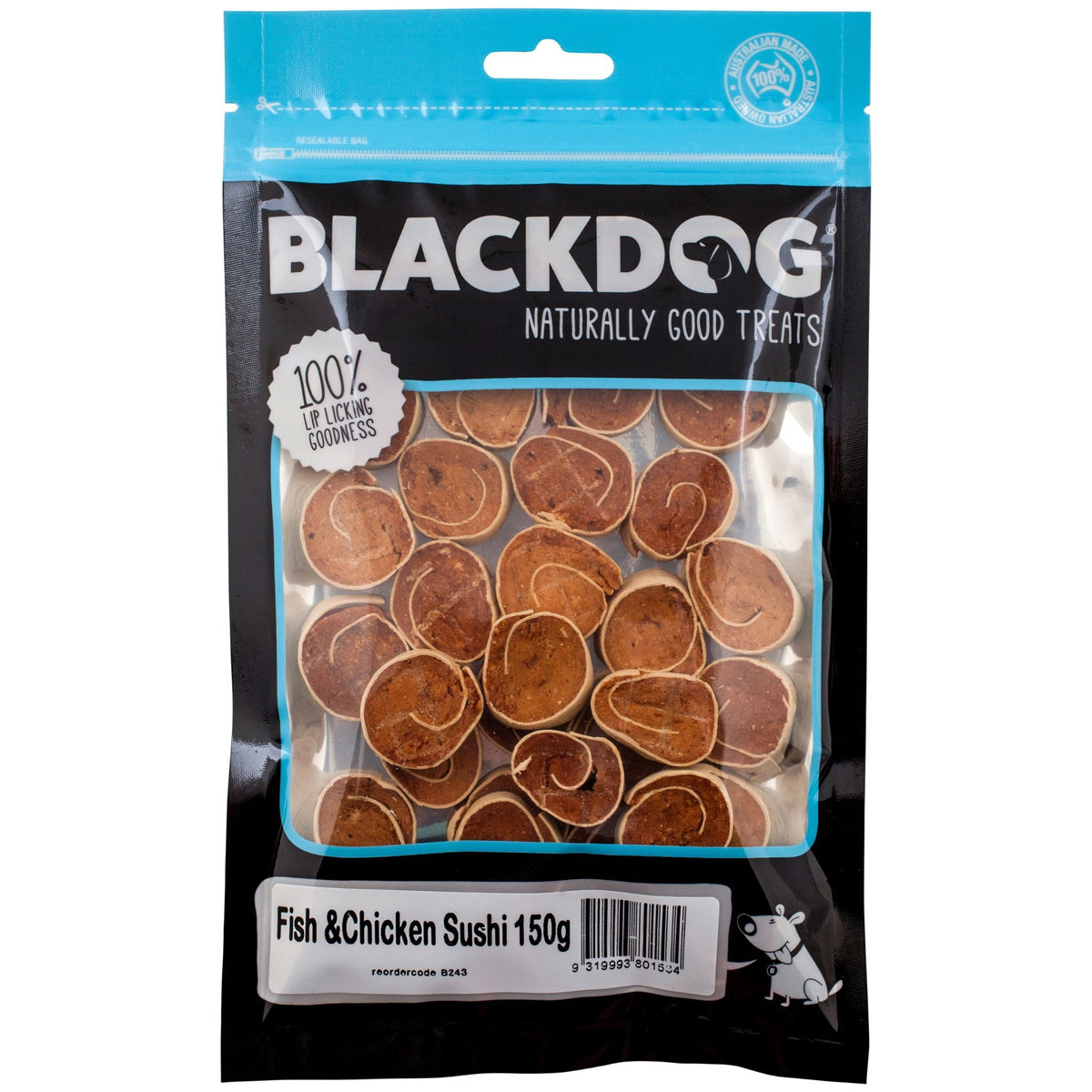 BlackDog Fish And Chicken Sushi Dog Treats