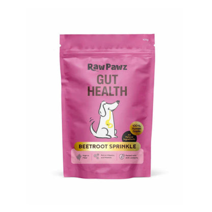 RAW PAWZ Gut Health Beetroot Sprinkle For Dogs 105g