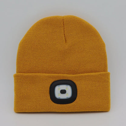 🎅CHRISTMAS GIFT 49% OFF-🎁LED Knitted Winter Beanie Hat