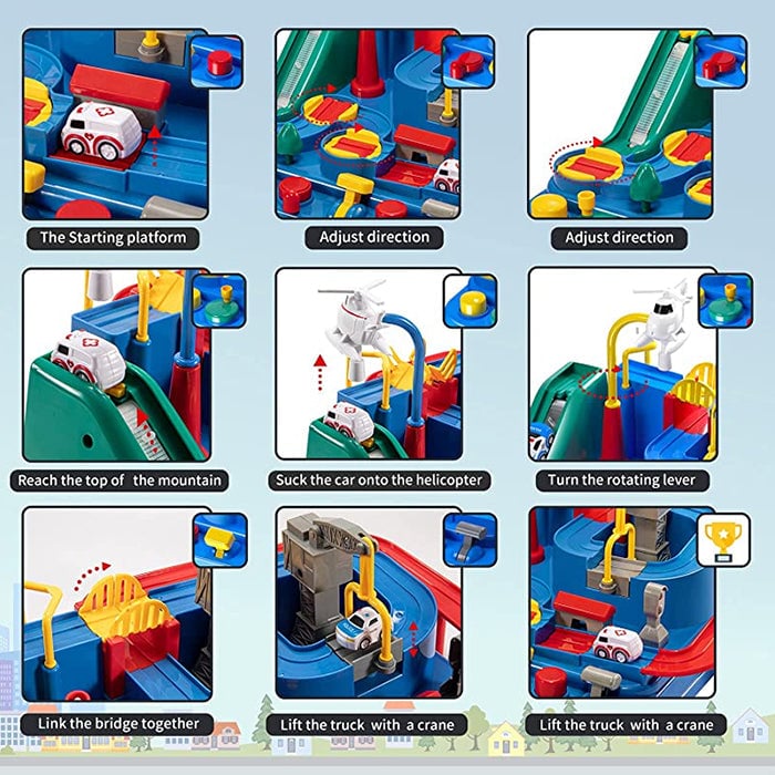 💥Best Gift💥City Adventure Rescue - Toddler Educational Toy
