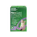 NEXGARD SPECTRA Flea, Tick & Worming Spot On For Cats 0.8-2.4kg