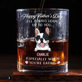 Always Look Up To You - Personalized Whiskey Glass