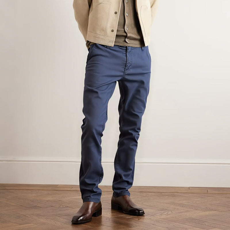 🖤New Year 50% OFF 🖤 Men’s Casual Slim-Fit Solid Color Pants❄️