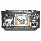 Absorb Plus Charcoal Pet Wipes 80 Sheets 20 X 15cm