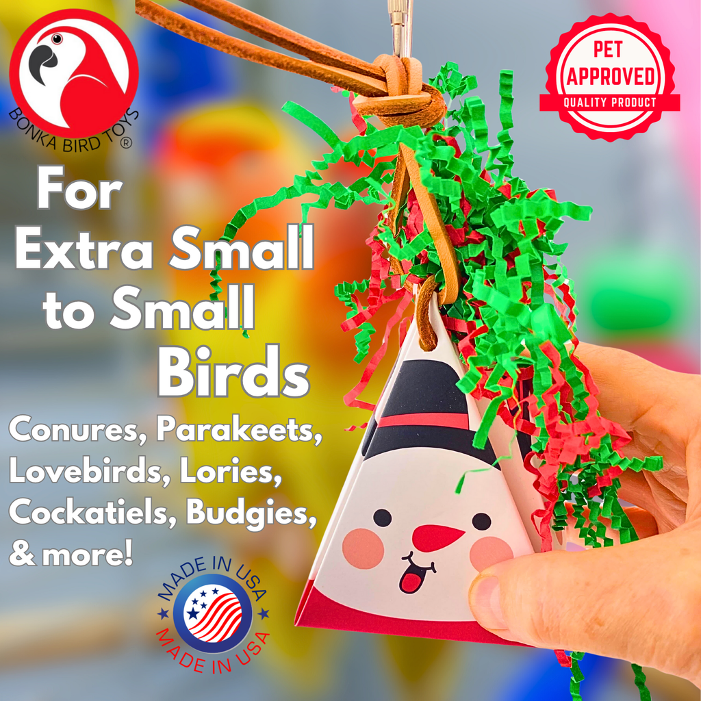 2903 Snowman Christmas Crinkle Cone