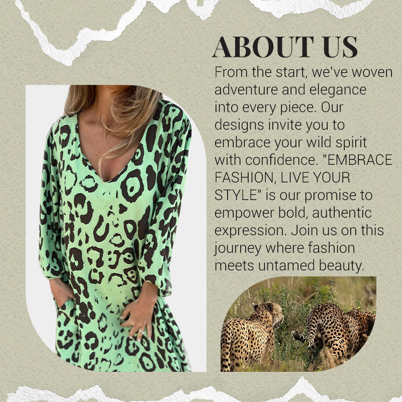 🌸Summer Specials🌸 V-Neck Printed Flowy Dress with Pockets