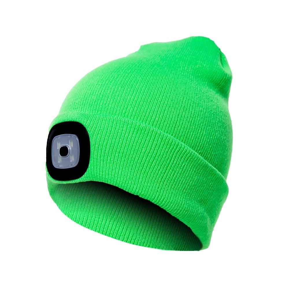 🎅CHRISTMAS GIFT 49% OFF-🎁LED Knitted Winter Beanie Hat