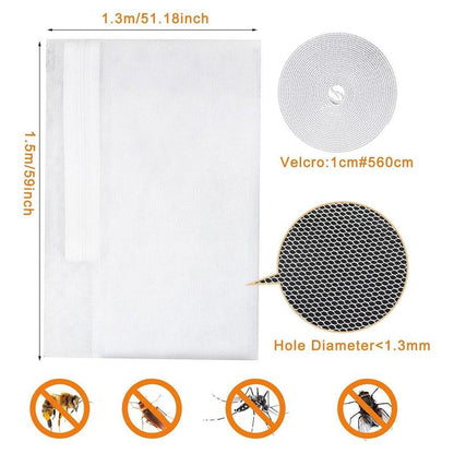 ⏳ LIMITED-TIME 50% OFF! ✨FlyFree™ 3-Second Fit Window Mesh 🌬️ Ultra-fine 1.0mm mesh 🦟 Blocks virtually all bugs ✅ Breathable & invisible 🏡 Trusted by thousands of UK homes for a bug-free summer!