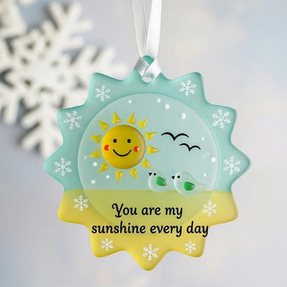 🔥Last Day: BUY 2 GET 1 FREE 💝Christmas Friendship Sea Glass Decoration✨Shaped by Nature & Crafted by Hand!