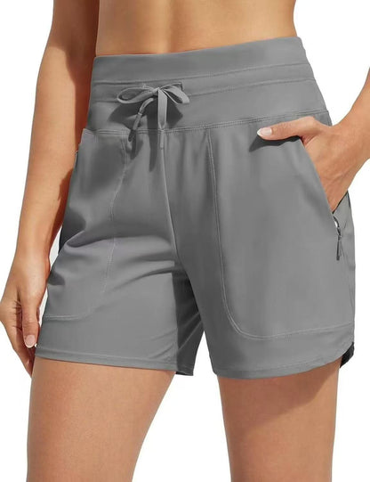 💥Limited Sale 60% OFF💥Women's High-Waisted Quick-Dry Swim Shorts