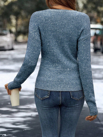 ❄️Winter Sale 50% OFF🧶 Elegant Women's Casual Knit Sweater