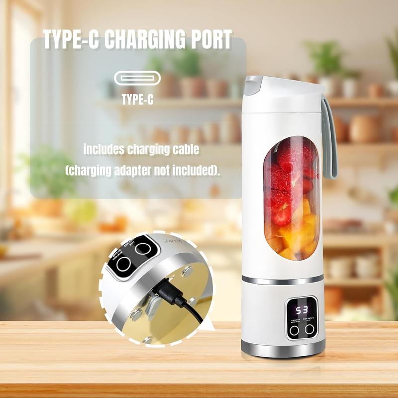 🔥🔥Digital Multimode Juicer Blender - Smart LED Display, Diet-Friendly，Leak Proof Design for Smoothies Liquid Diet, Shakes & Baby Food