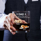 I Own You For Sure Fur Version 2 - Personalized Whiskey Glass