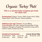 Lily's Kitchen - Wet Food For Cats - Organic Turkey Paté 85g