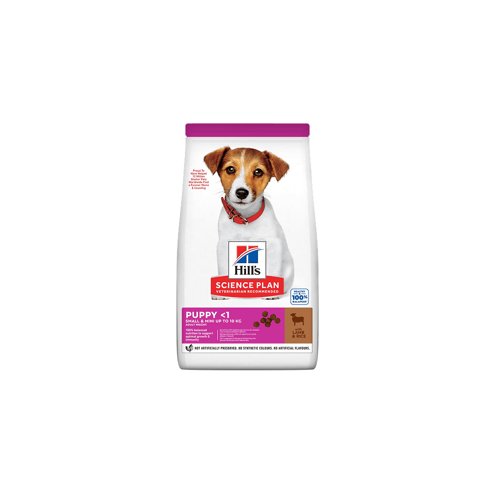 Hill's Science Plan Puppy Small & Mini Lamb & Rice