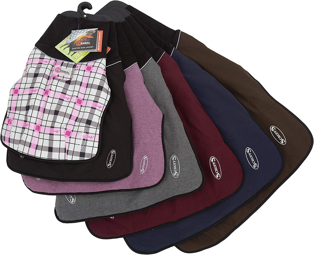 Scruffs Dog Coat/Jacket Magenta Purple