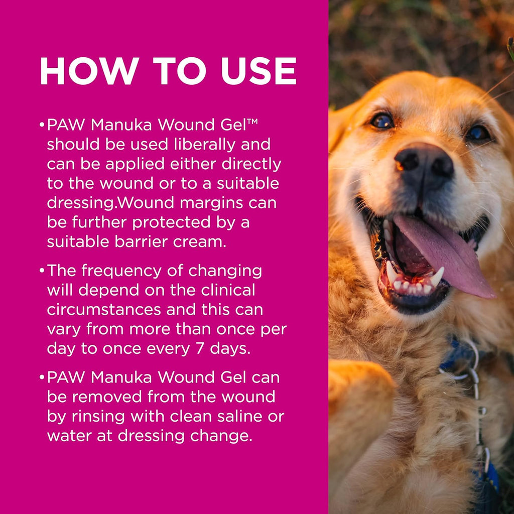 PAW - Manuka Wound Care Gel for Dogs & Cats 25g