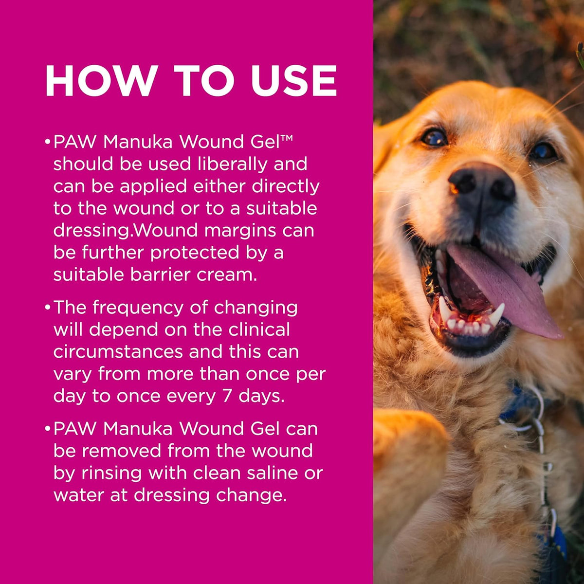 PAW - Manuka Wound Care Gel for Dogs & Cats 25g