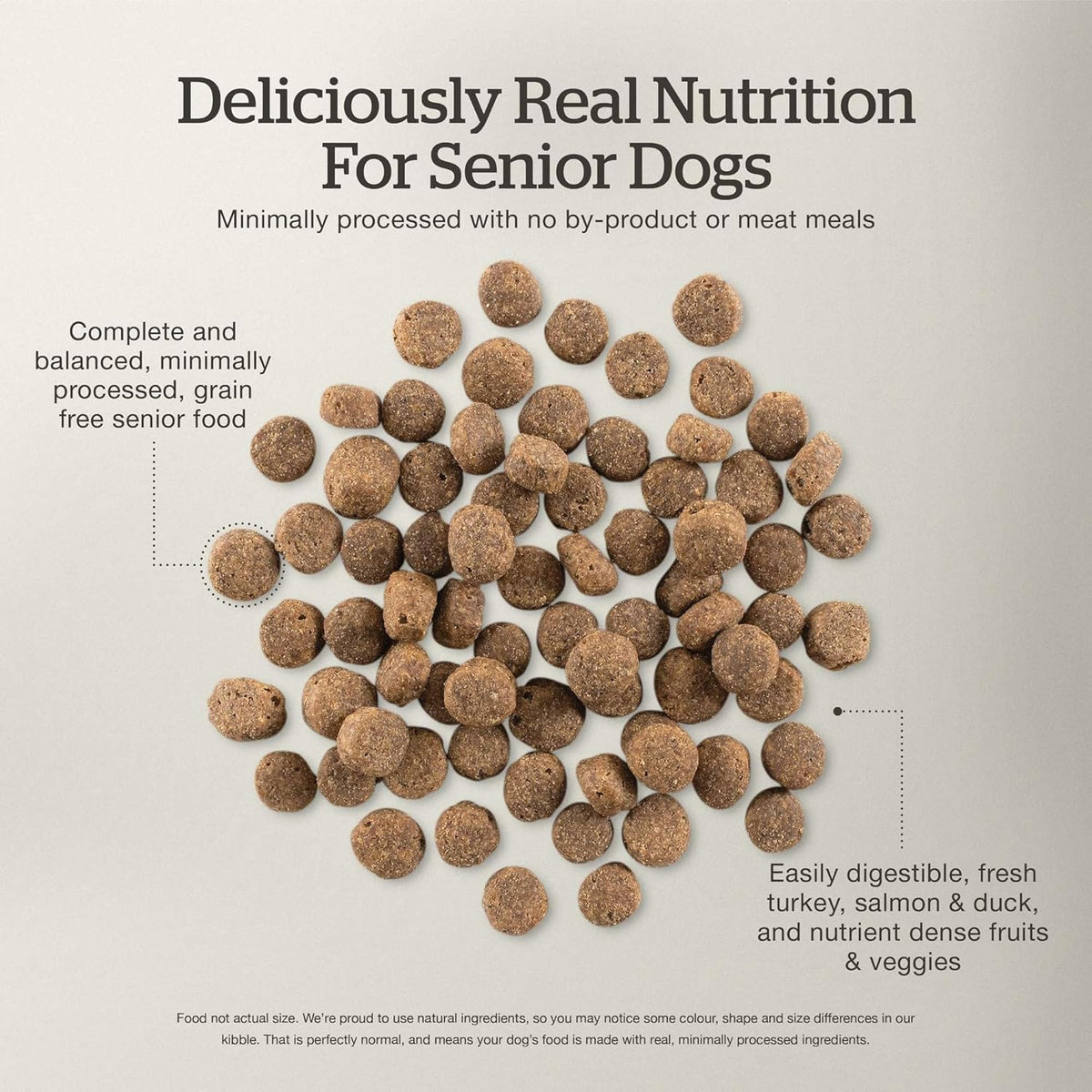 Now Fresh - Grain Free Senior Dog Food - Turkey, Salmon & Duck