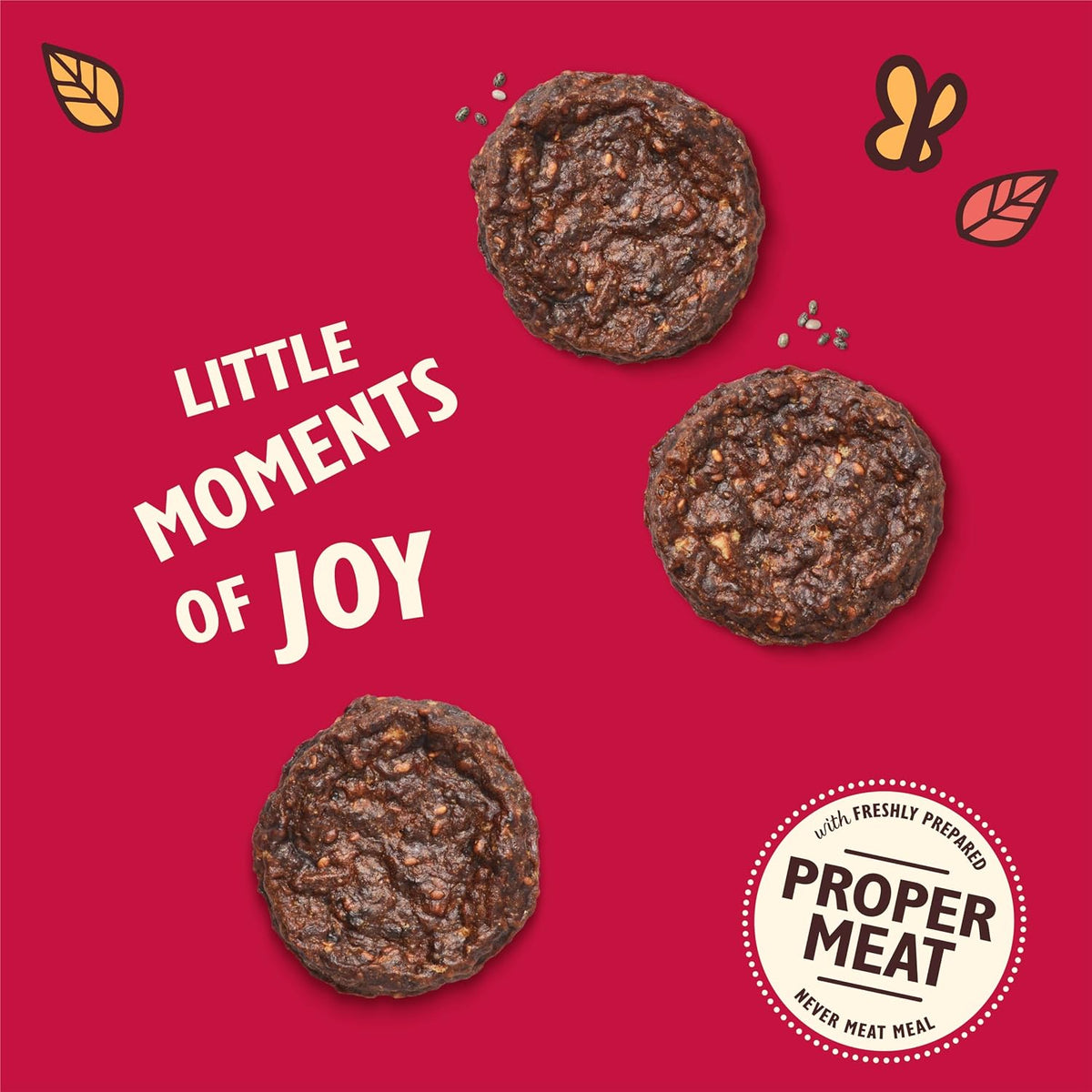 Lily's Kitchen - The Best Ever Beef Mini Burgers 70g