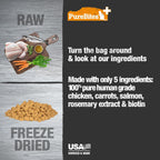 PureBites Functional Freeze Dried Cat Treats - Skin & Coat 31g