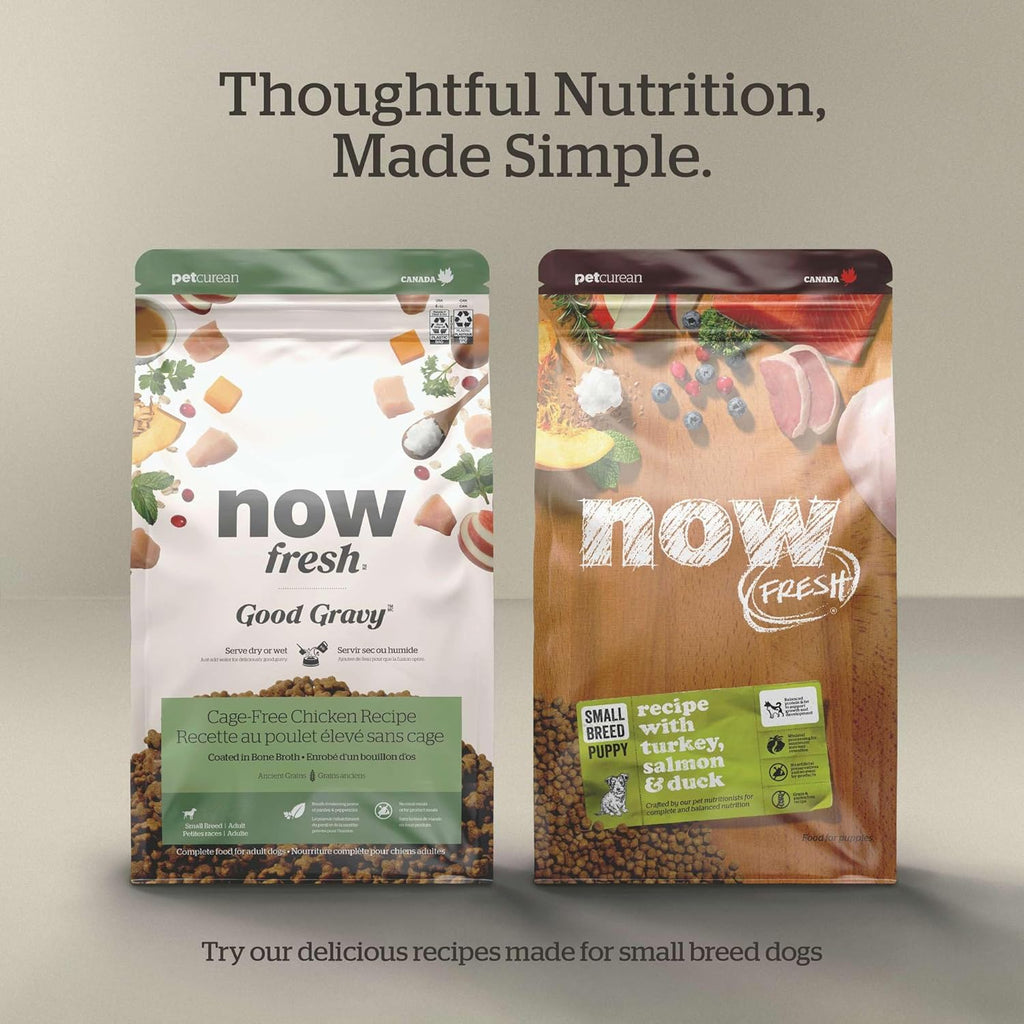 Now Fresh - Grain Free Adult Small Breed Dog Food - Turkey, Salmon & Duck