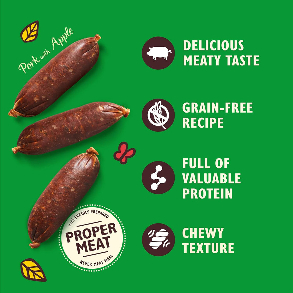 Lily's Kitchen - Cracking Pork & Apple Sausages 70g