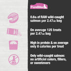 PureBites Freeze Dried Dog Treats - Salmon