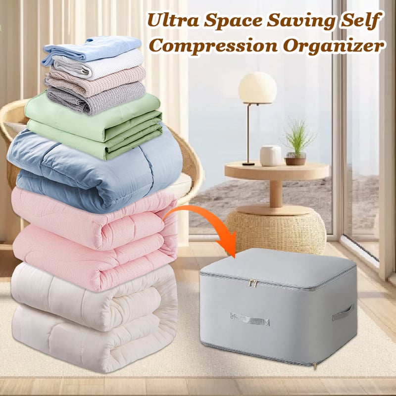 💥Last Day Sale 60% OFF💥Ultra Space Saving Self Compression Organizer
